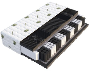 ŚpijZdrowo Lux-Eko 160 x 200 cm 23 cm H3 Pocket Spring Mattress