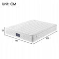 7-Zone Cold Foam 160 x 200 cm H3 Mattress with Cover, 25 cm