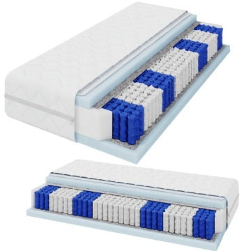 Premium 140 x 200 cm 21 cm 7-Zone H3 Foam Pocket Mattress