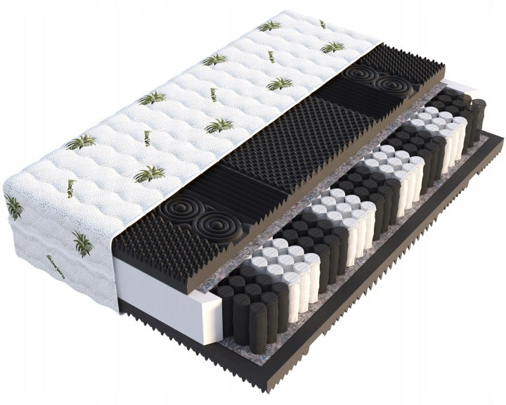 ŚpijZdrowo Lux-Eko 160 x 200 cm 23 cm H3 Pocket Spring Mattress