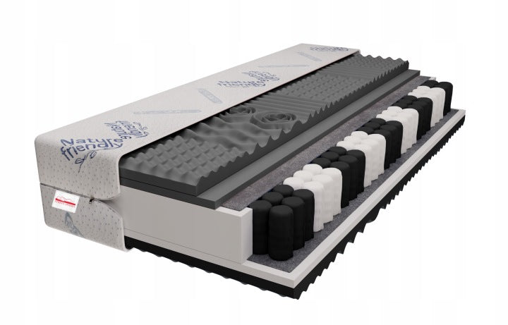 Black Week Luxury Eco Massage Mattress 180 x 200 cm